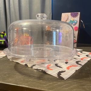 Cake display / veggie party tray